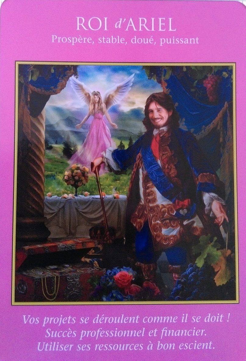 Roi d'Ariel- Le Tarot des Archanges - Doreen Virtue